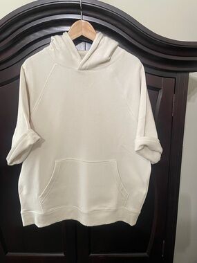 No Boundaries Cream Hooded Sweatshirt